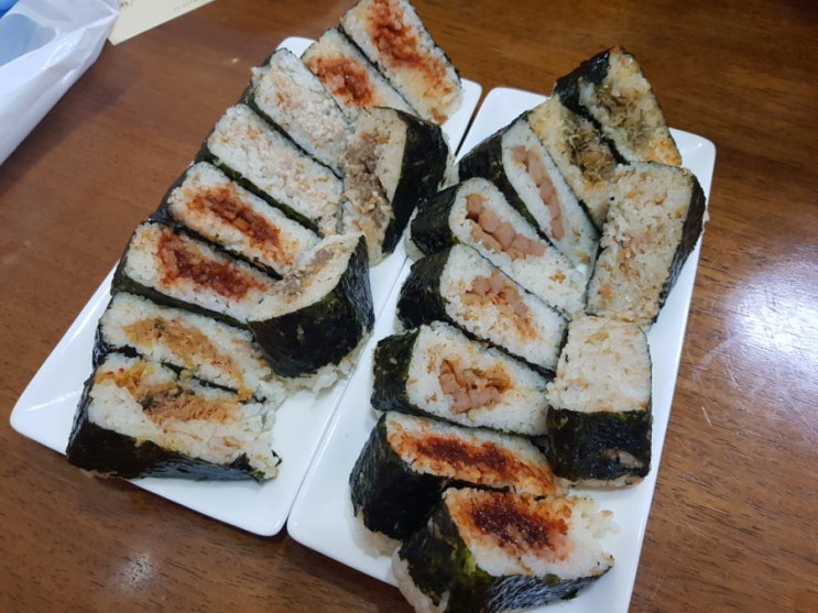 부산대 맛집 강다짐 삼각김밥 한 끼 식사로 문제없어요~! 부산대 맛집 강다짐 삼각김밥 한 끼 식사로 문제없어요~!
