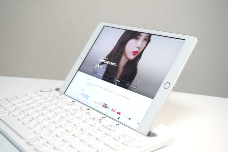  아이패드 7세대 블루투스 키보드 로지텍 K480 리얼후기