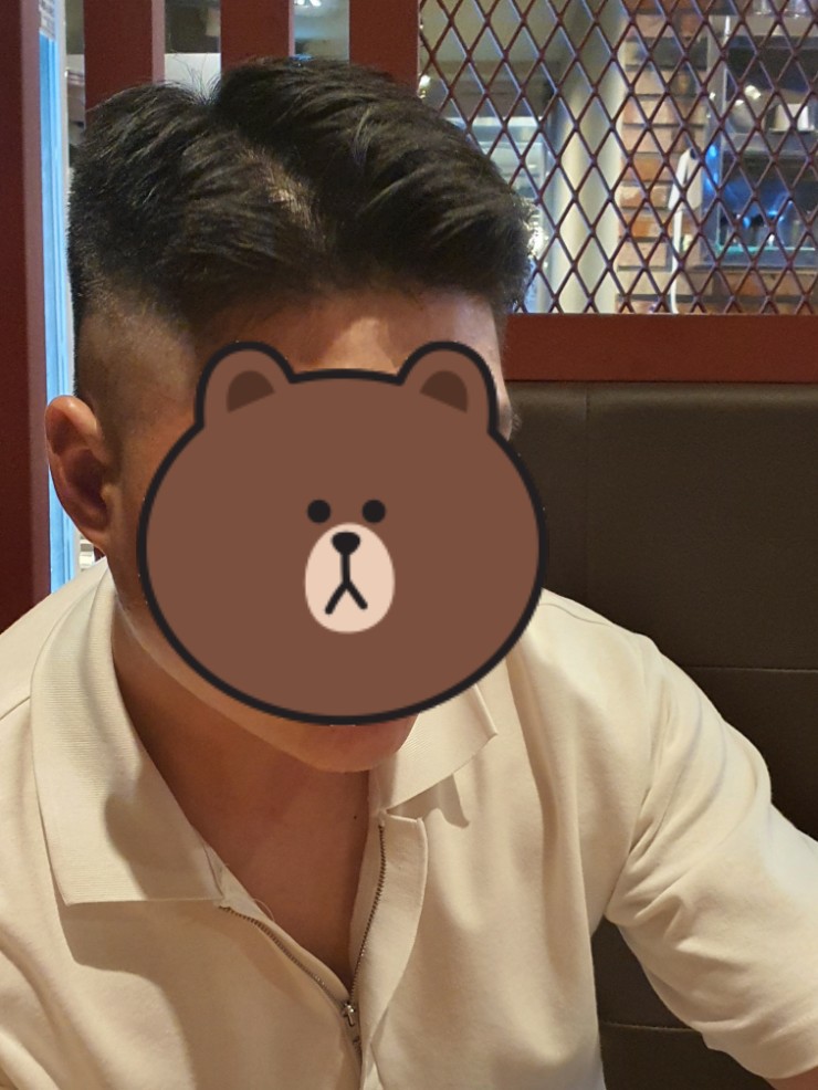  익산미용실모현동미용실남성포마드남자머리