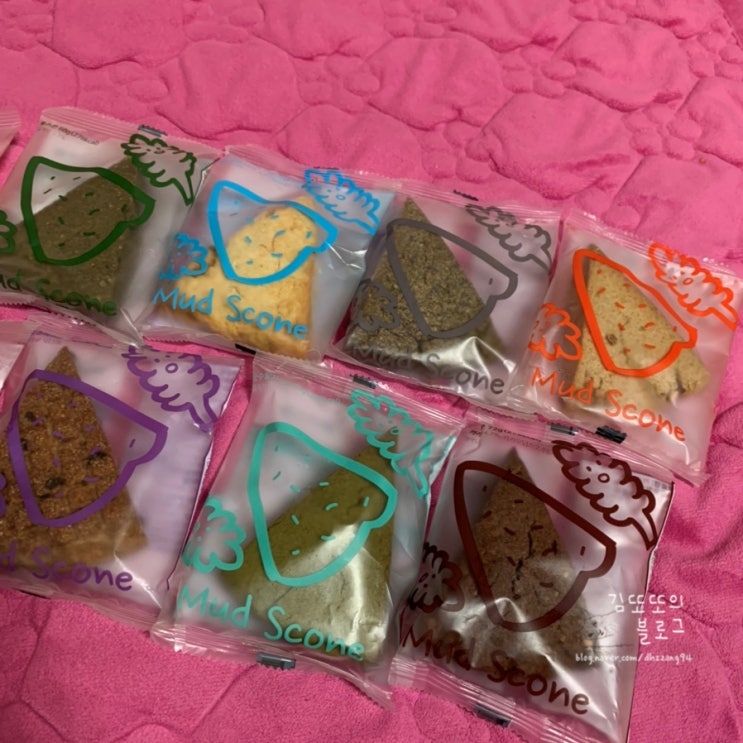  머드스콘 솔직후기 :: 칼로리, 맛추천, 소분하기, 베스트9종, 카카오초코칩스콘