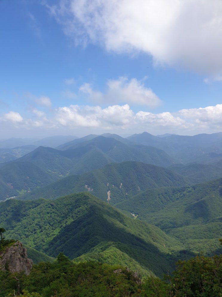 100대명산-47, 월악산 최단코스 등산(월악산 국립공원, 신륵사 주차장~영봉~원점)