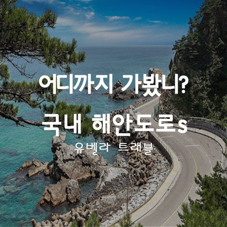  33. 꼭 가봐야 한다는 국내 "해안도로"