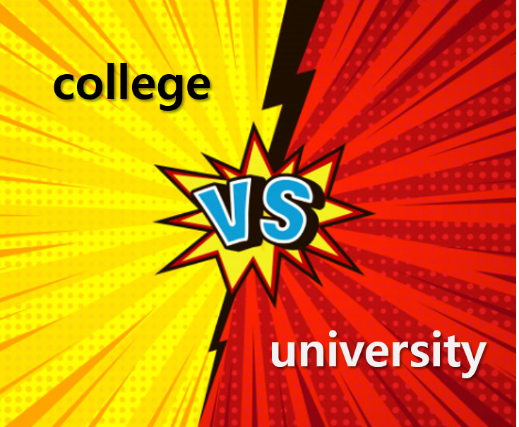 미국과 영국에서의 college와 university의 차이, college는 전문대가 아니다!