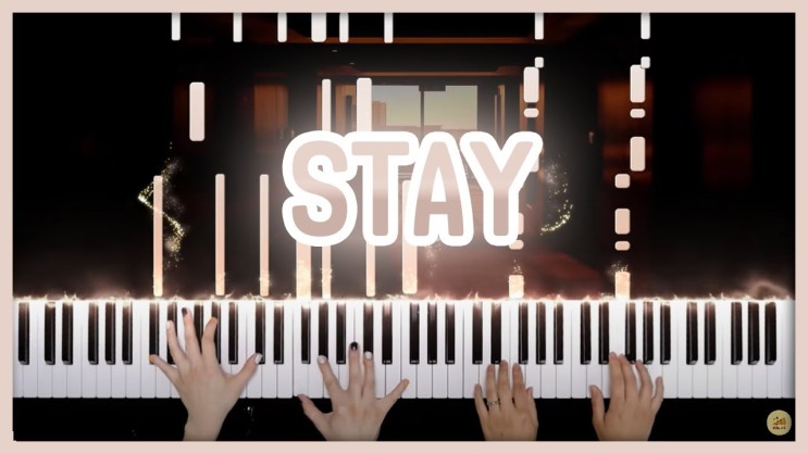 [Zedd & Alessia Cara - STAY] 발라드 버전 부드러운 버전 (피아노 악보 다운로드)