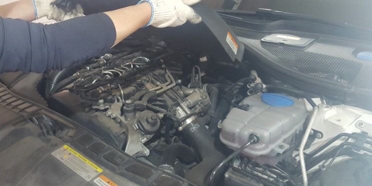  김포 장기동 카센터 흠잡을데 없는 코어모터스에서 아우디 A6 2.0을 맡겨보았다.