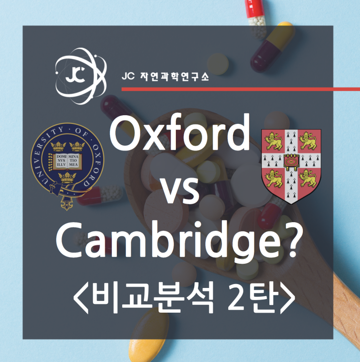 Oxford vs Cambridge?  &lt;비교분석 2탄&gt;