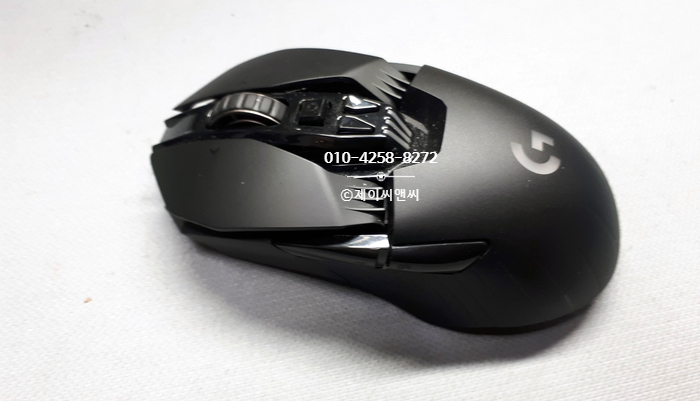  더블 클릭 되는 증상으로 로지텍 g903 게이밍 마우스 수리             일산마우스수리