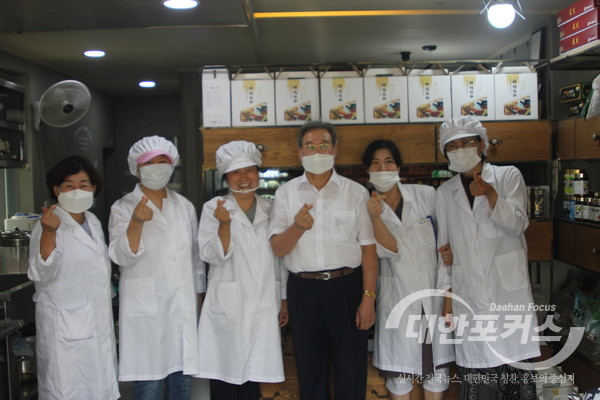  코로나19 경기 침체 타파를 위한 평택시 농업인 및 소상공인 테스트제품개발 및 간담회 진행 돼