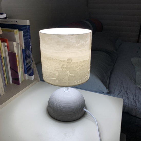  부모님 선물 추천 주문제작 LED 무드등 감동