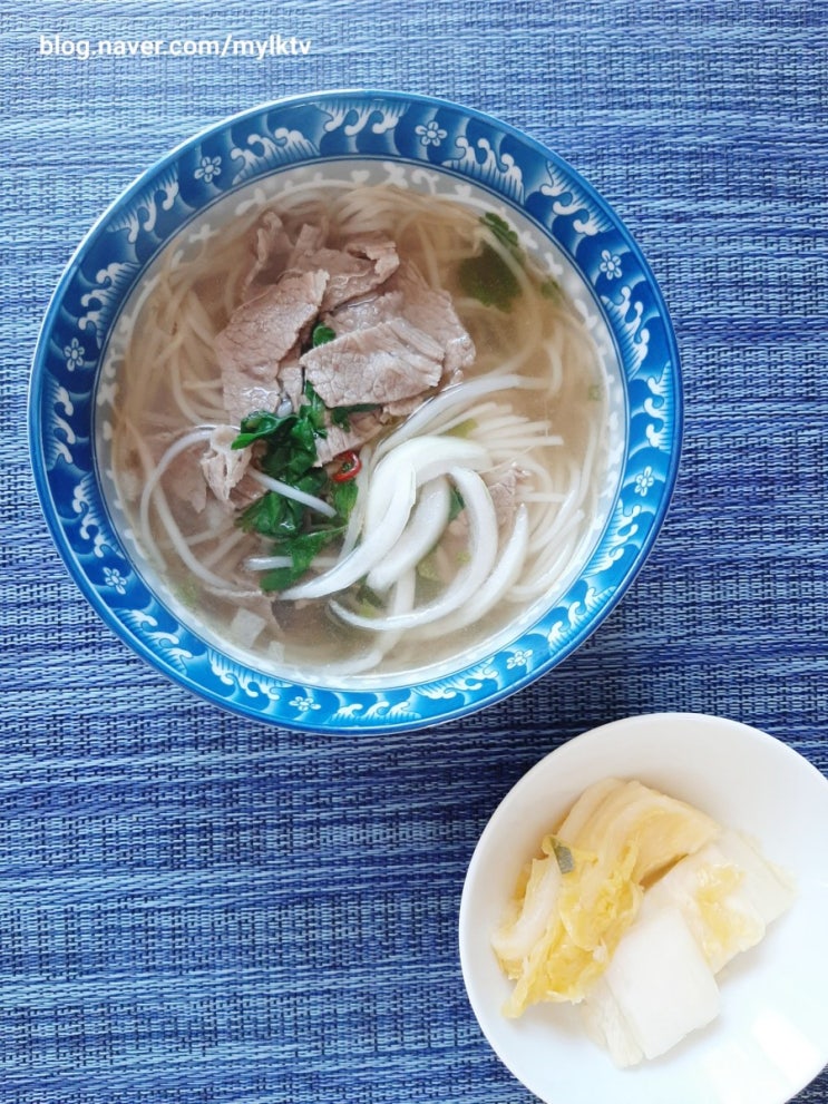  간편식: 풀무원 베트남 쌀국수: 종가집 백김치: 음식 빨리 맛있게 하는 방법 (노하우) 1편
