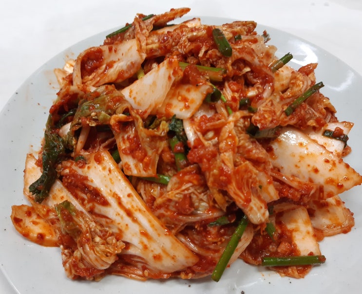  요리레시피 * 초간단 맛있는 배추겉절이 만드는 법