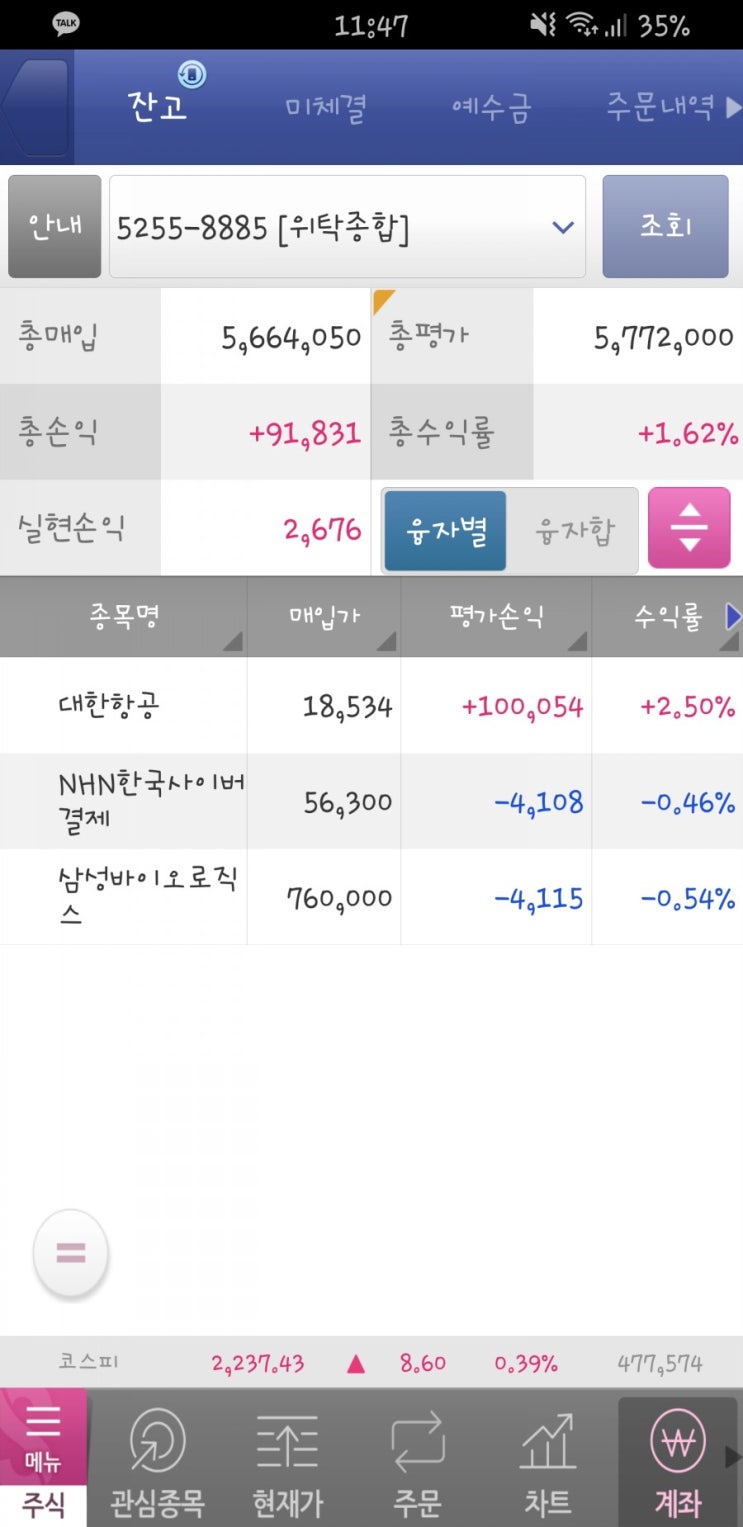  7월 21일 화요일 - 여행 마지막 날
