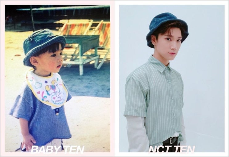 어릴 적 사진 그대로 재현한 NCT 멤버들 어릴 적 사진 그대로 재현한 NCT 멤버들