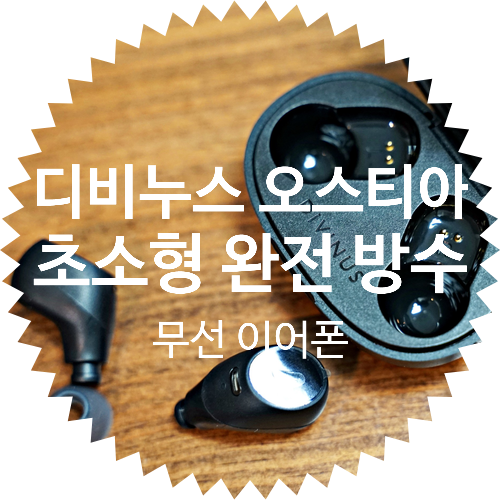  [디비누스 오스티아 심층 리뷰] 초소형 사이즈, 완전 방수 무선 이어폰으로 펀클래스 최초 자체 설계 이어폰