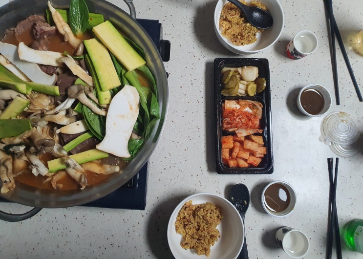  [영등포 맛집] 영등포 한우전골 맛집!! 3일 한우국밥 영등포점!! 한우 전골이 맛있는 배달 맛집! 배달의 민족 3일 한우국밥 영등포점!