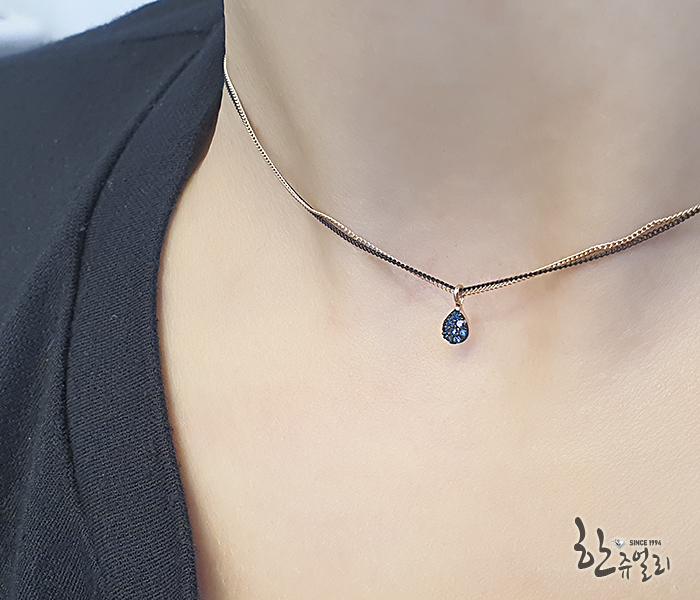 14k 초커목걸이 두줄로 레이어드하게~ 14k 초커목걸이 두줄로 레이어드하게~