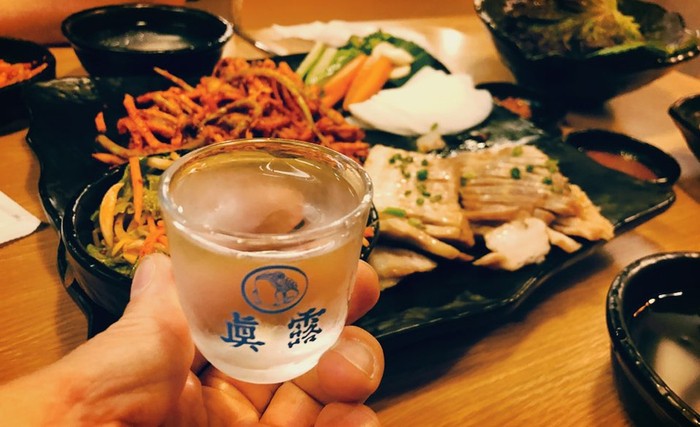 발산 영등포 여로집에서 오징어보쌈세트에 한잔!