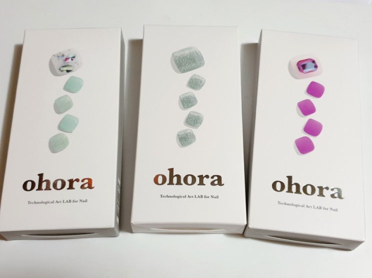  오호라 젤패디 #OHORA #셀프네일