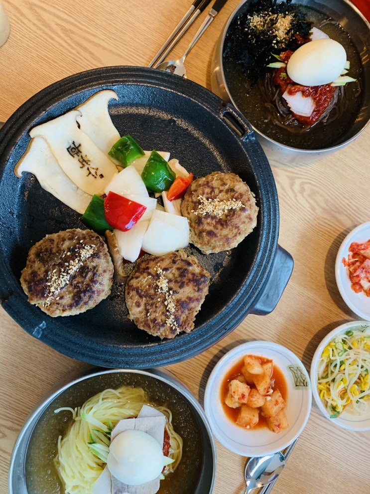  한국수 독산역점 떡갈비/막국수/밀면 맛집! 독산역맛집 추천