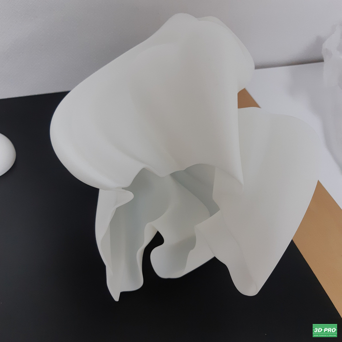 3D프린터로 대형 꽃 모양 조명을 출력하다(SLA방식/ABS Like 레진소재)-쓰리디프로/3D프로/3DPRO