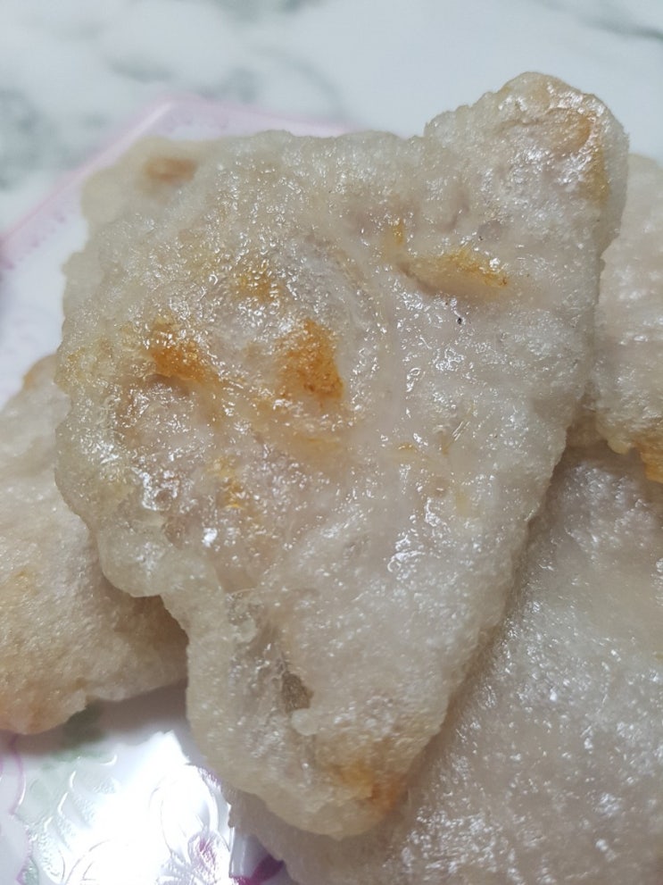  피코크 꿔바로우 에어프라이어 쫀득쫀득 달콤한 맛