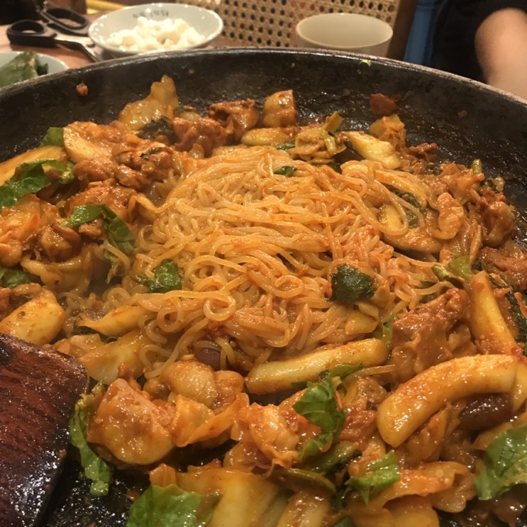 [구디맛집] 구로디지털단지 웨이팅 맛집, 깔깔거리 맛집 / 닭갈비 맛집 '신림춘천집'