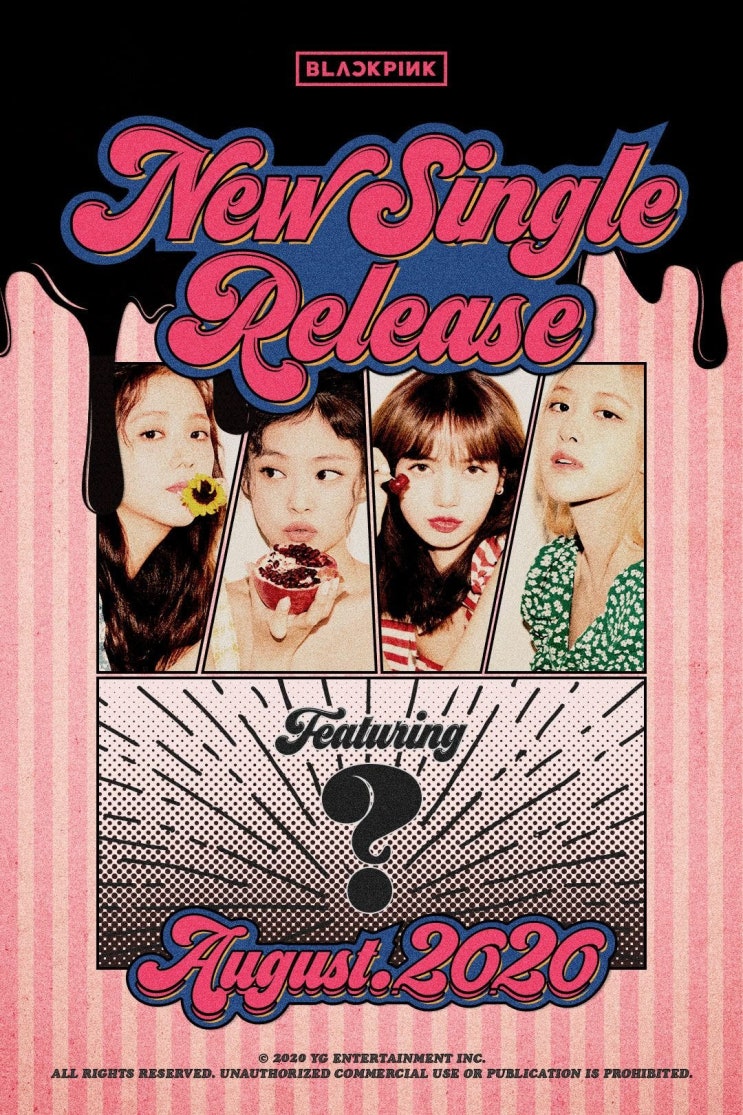  블랙핑크 뉴싱글(feat ?) 티저포스터 공개!