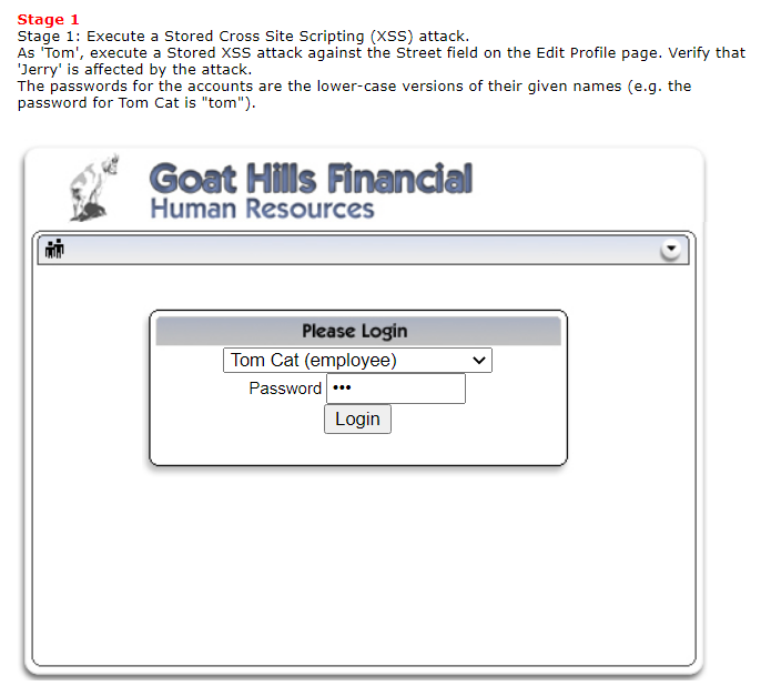  [WebGoat 5.4] - Stored XSS