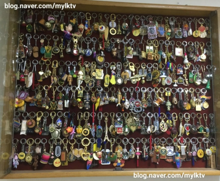 열쇠고리 모으기: Keychain collection: 키링 key ring 모으기