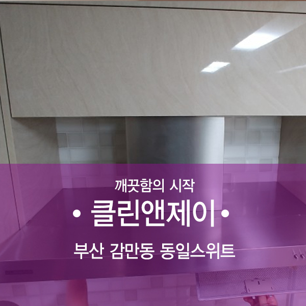  부산 청소대행 동일스위트 사례