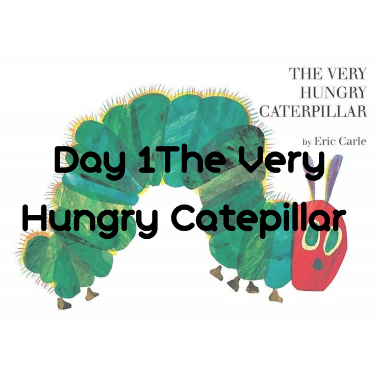 &lt;The Very Hungry Catepillar&gt; by Eric Carle 영어그림책 100권 읽기