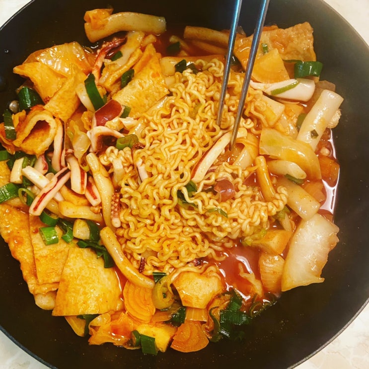  야 너도 라볶이 할 수 있어_(미수타육님 백종원 라볶이 레시피)