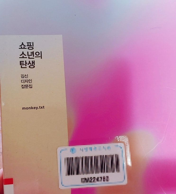  서평 "쇼핑 소년의 탄생" 저자 김신