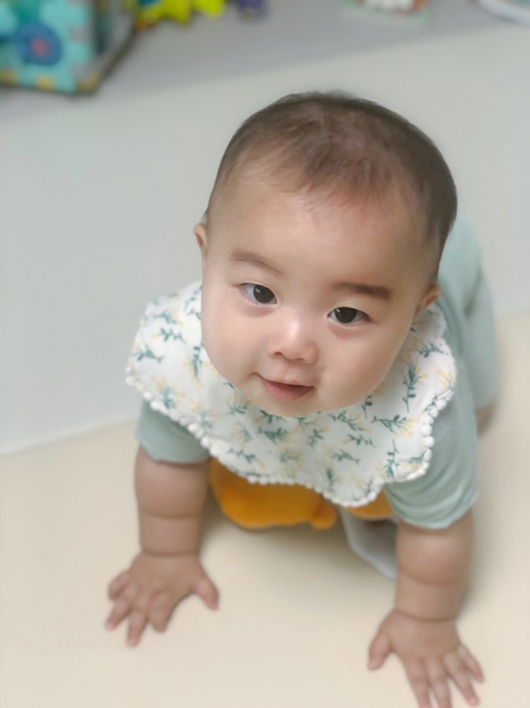 8개월아기 국수촉감놀이 팁 이곳이 문화센터