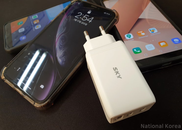  USBPD 65W 고속충전기 SKY FILL GAN65 추천.