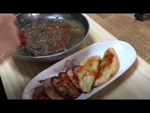 ASMR COLD NOODLES WITH BROTH *Ham and dumplings Ăn asmr* EATING SOUNDS MUKBANG 물냉면 만두 먹방!