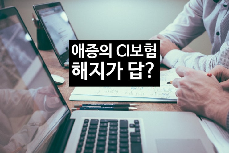  많은 사람들의 애증이 담긴 CI보험 나쁘게 가입된 사례 해지 케이스