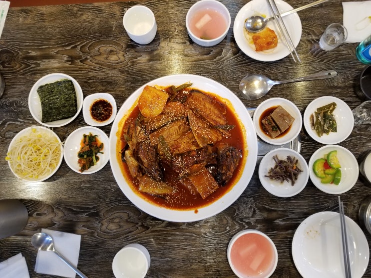  송리단길맛집, 회식맛집,석촌동맛집, 코다리맛집 #용대리코다리찜! 내돈내먹