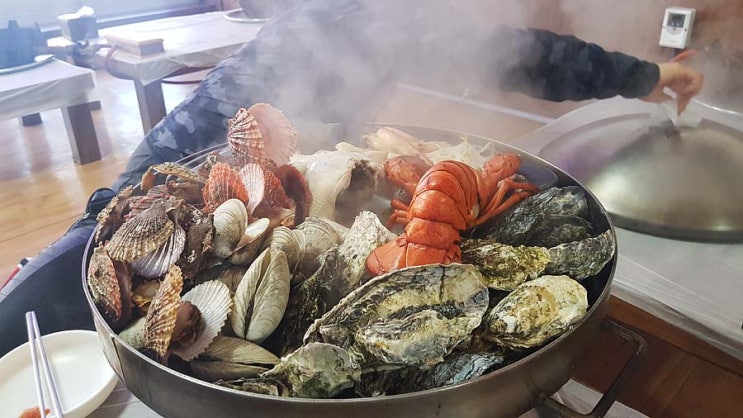  푸짐했던 거제도 바람의언덕 맛집