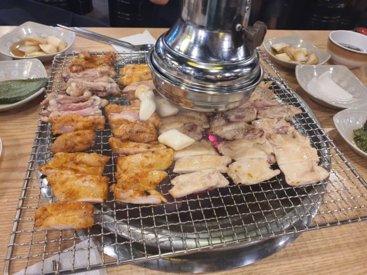 [선릉역 맛집] 철판 닭갈비 전문점 한가네 숯불 닭갈비 역삼점