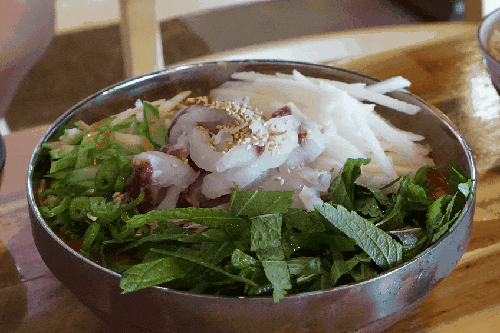 충주 물회 진심으로 맛있는 집 "강군초밥"