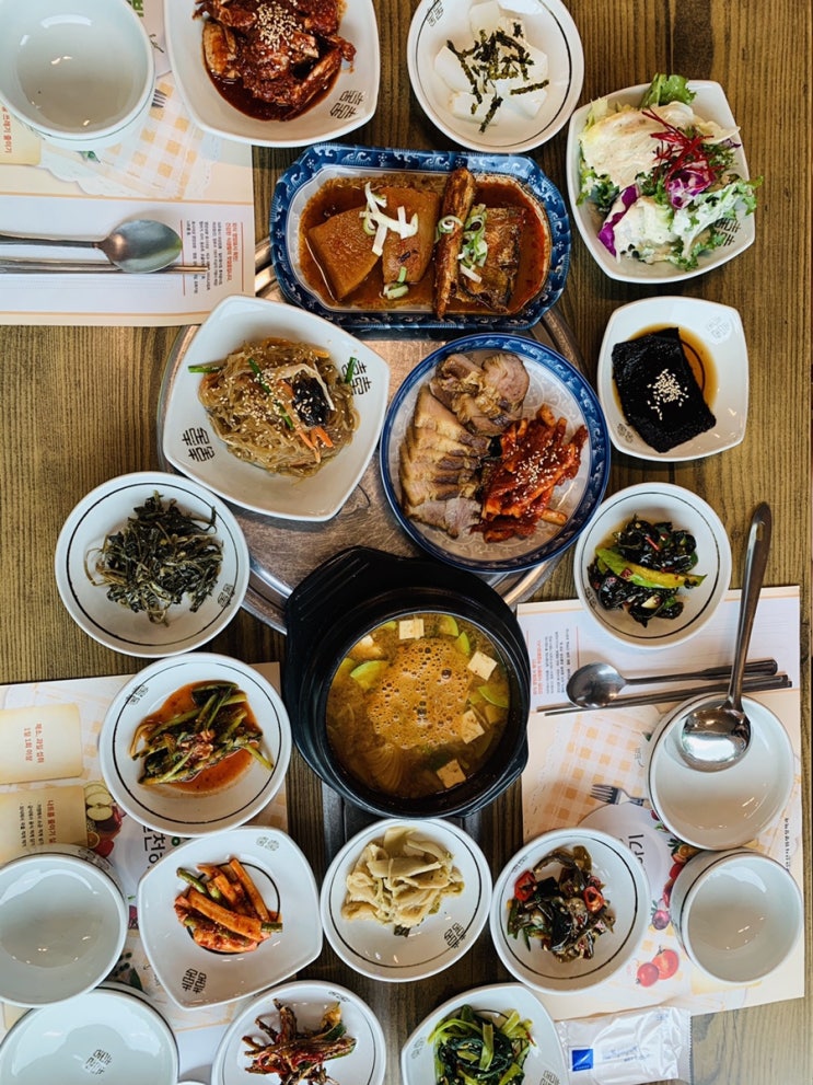  안산와동맛집 조미료 안쓰는 깔끔 정식 여울밥상. 시흥능곡동맛집