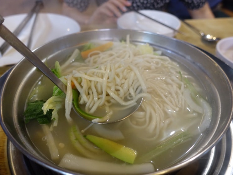 공주 제민천 맛집 고가네 칼국수