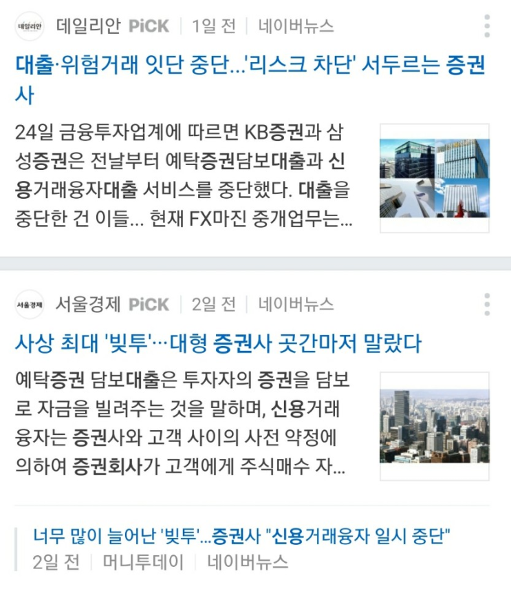  빚투의 뜻과 증권사 대출중단(with 코스톨라니)