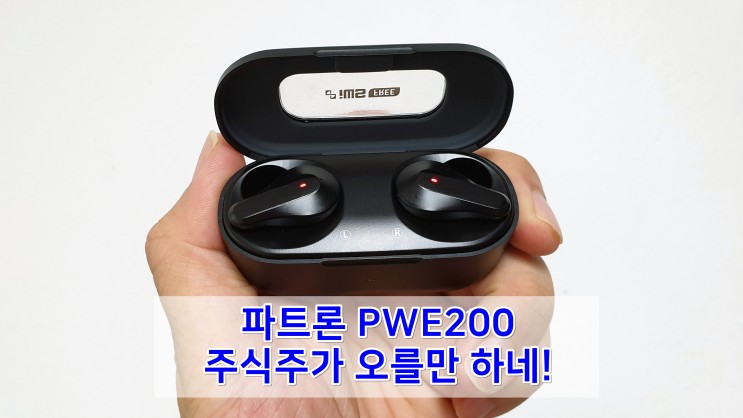 파트론 PWE-200 PWE200 블루투스 이어폰 사용후기, 파트론 주식 주가 오를만하다!