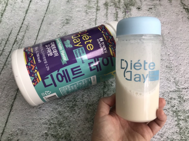  디에트데이 단백질쉐이크 맛있는 고구마맛
