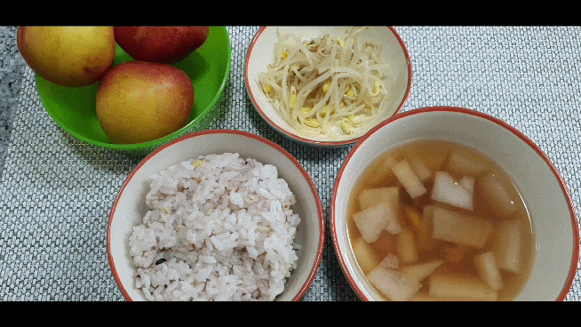  [주간밥상] 살찌고있는 3인가족 밥상
