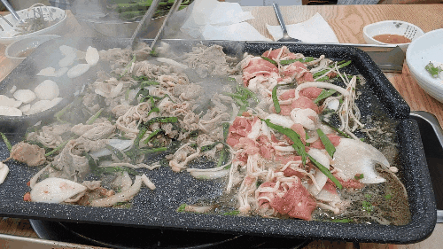 경산 장수오리에서 점심특선 한 끼 뚝딱!
