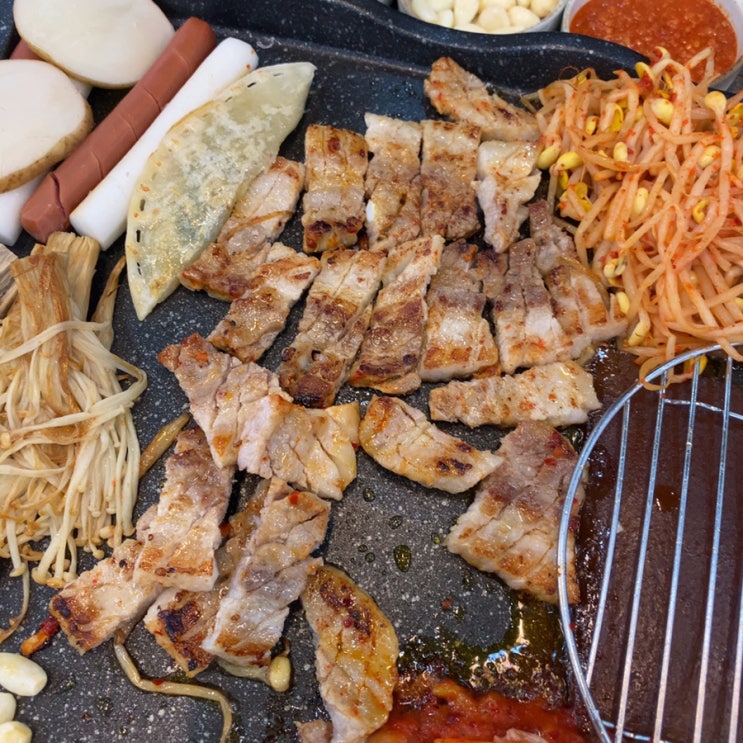 밥세공기 클리어한 가음정시장맛집 : 천일식육식당