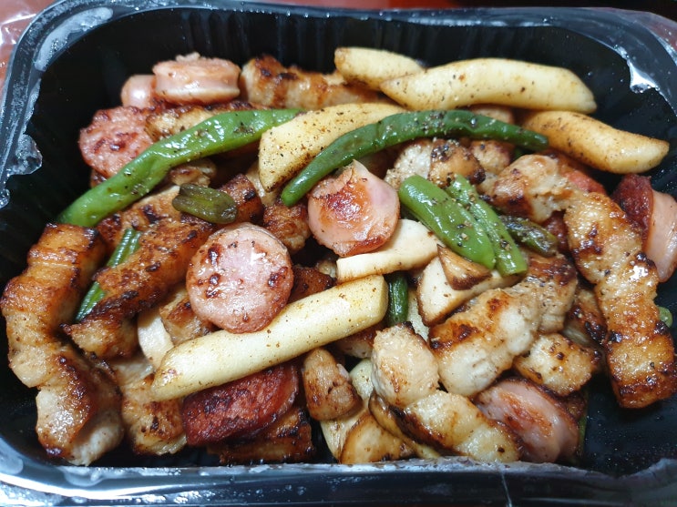  원흥역 배달삼겹맛집 배달삼겹갈통삼 원당점 배달 후기 #내돈내먹